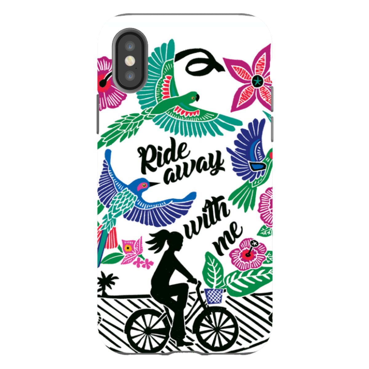 iPhone Tough Case - Ride With Me By Kate Heiss