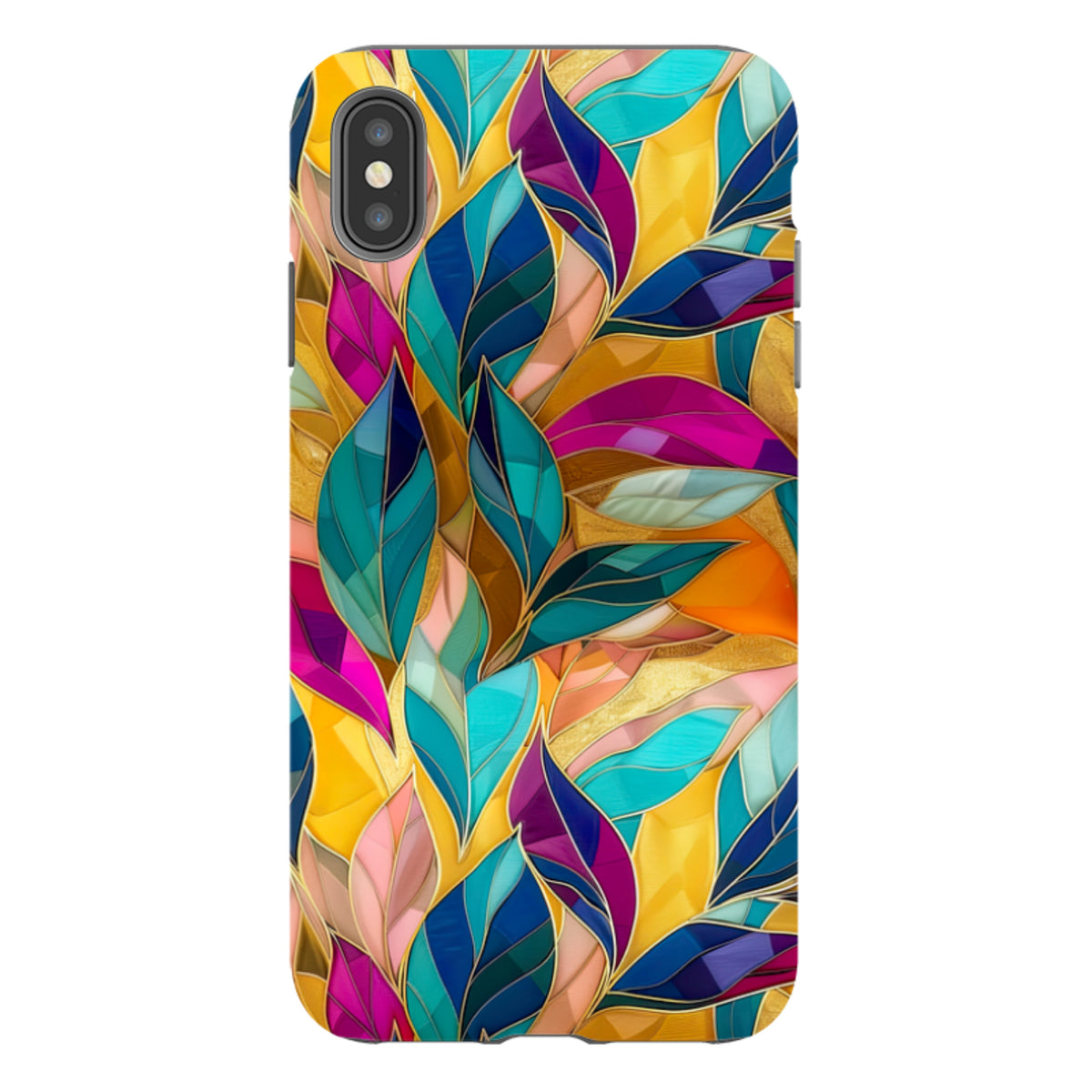 iPhone Tough Case - River Leaves