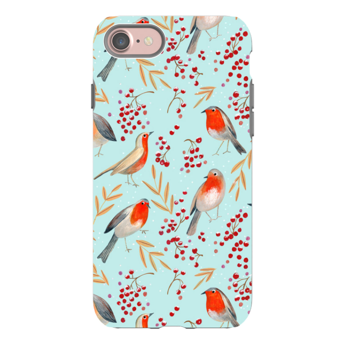 iPhone Tough Case - Robin By Caroline Bonne Muller