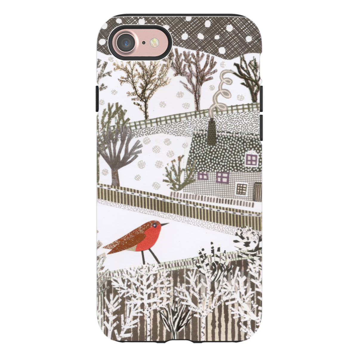 iPhone Tough Case - Robin Cottage By Jane Robbins