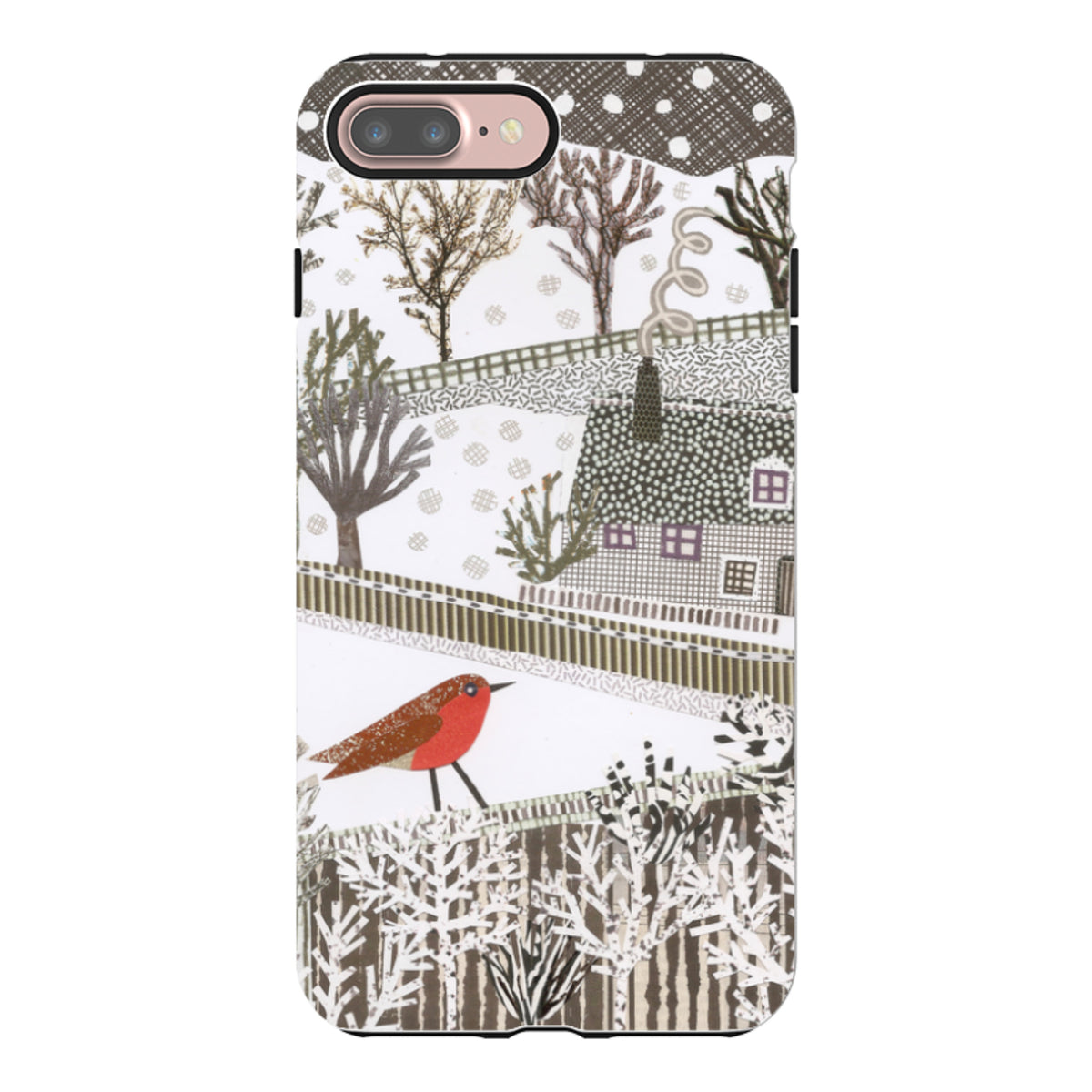 iPhone Tough Case - Robin Cottage By Jane Robbins
