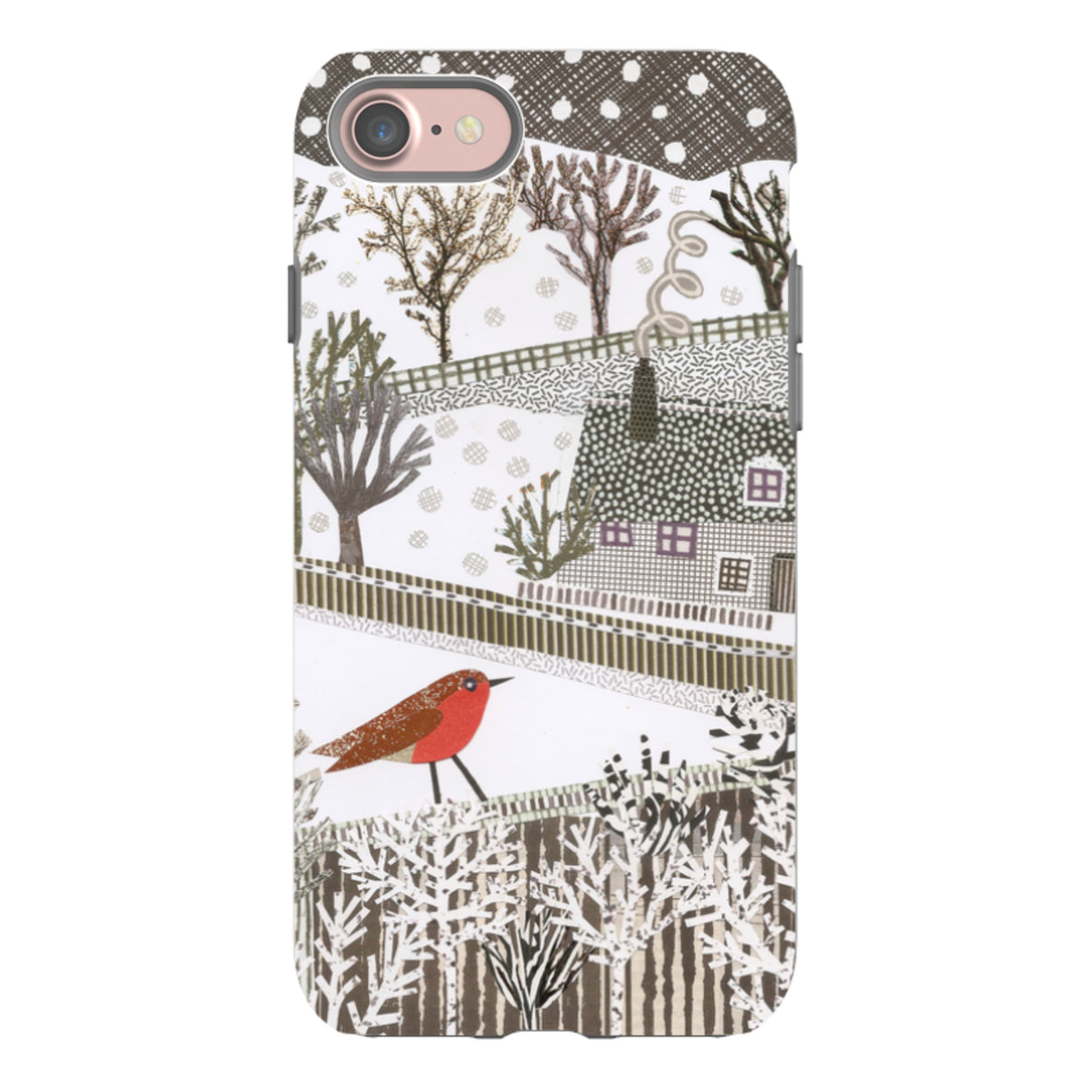iPhone Tough Case - Robin Cottage By Jane Robbins