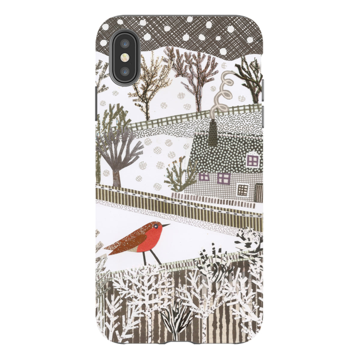 iPhone Tough Case - Robin Cottage By Jane Robbins