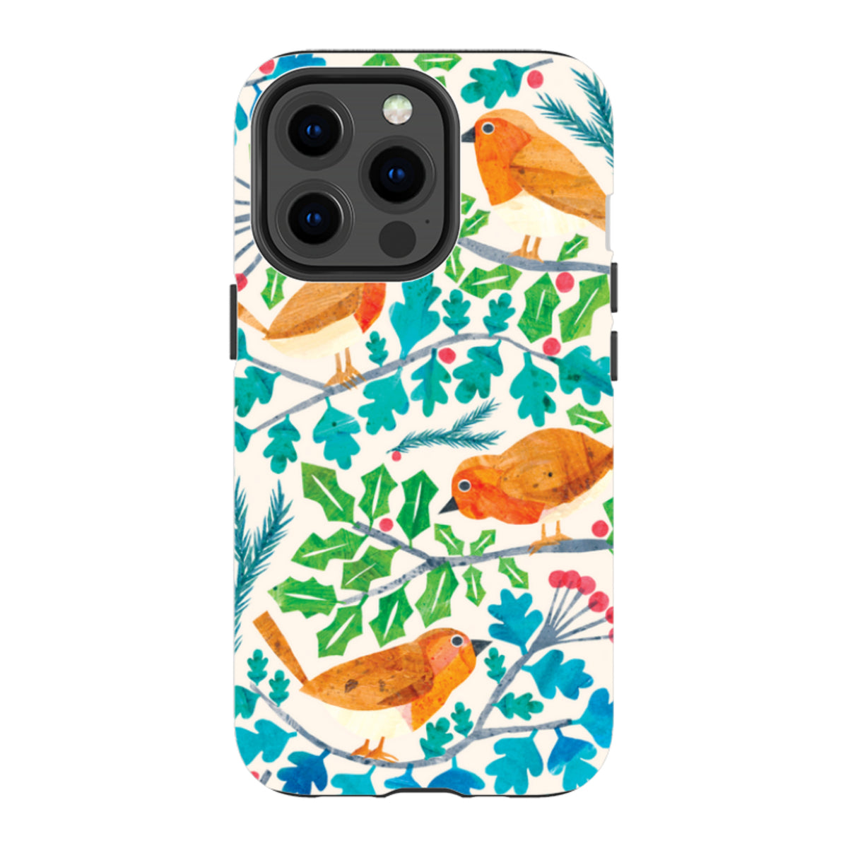 iPhone Tough Case - Robins By Tracey English