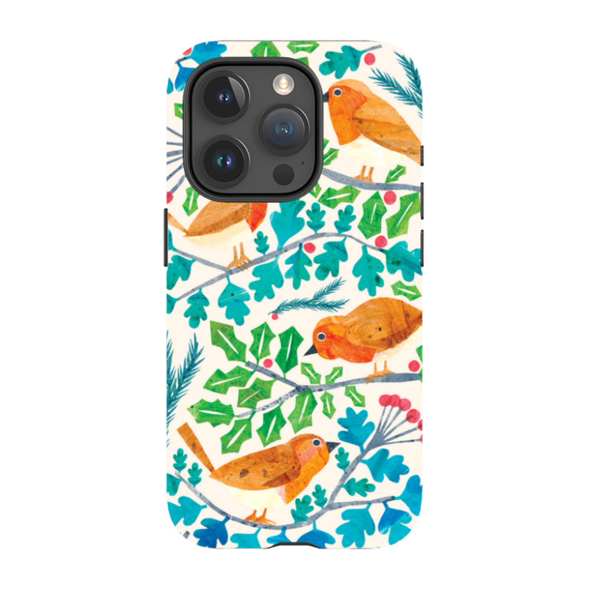 iPhone Tough Case - Robins By Tracey English