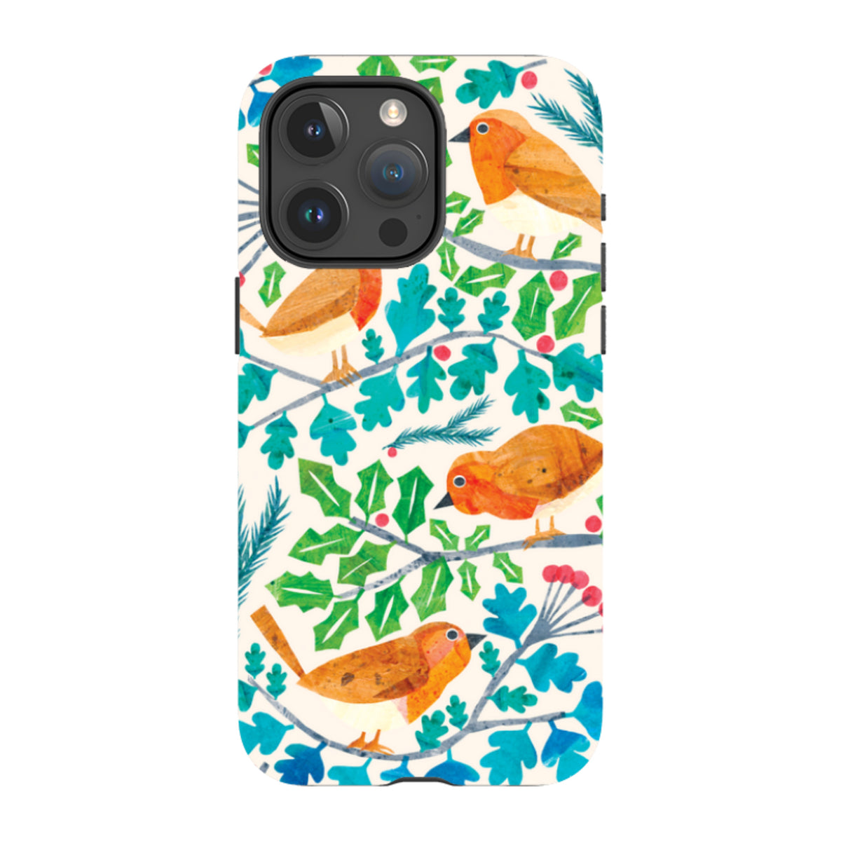 iPhone Tough Case - Robins By Tracey English