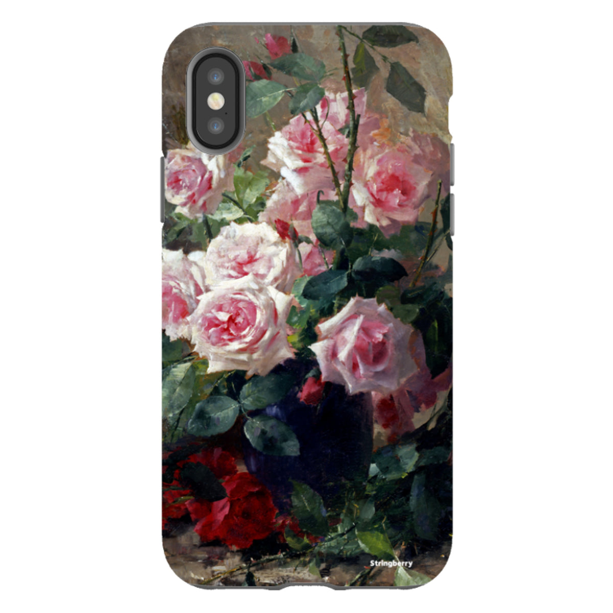 iPhone Tough Case - Rose Floral By Heritage