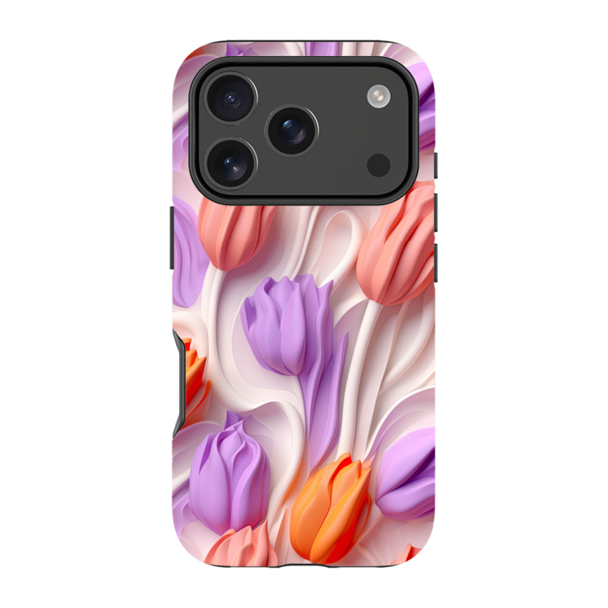 iPhone Tough Case - Rotterdam Tulips