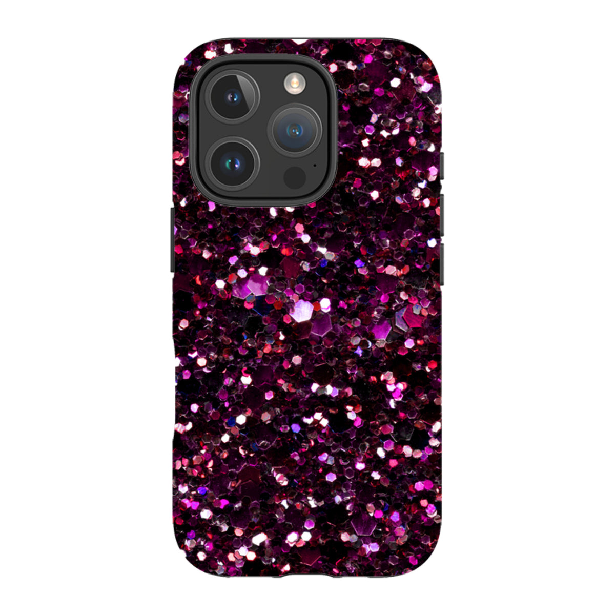 iPhone Tough Case - Rubies By Kitty Joseph (case does not glitter)