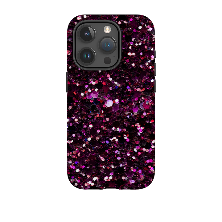 iPhone Tough Case - Rubies By Kitty Joseph (case does not glitter)