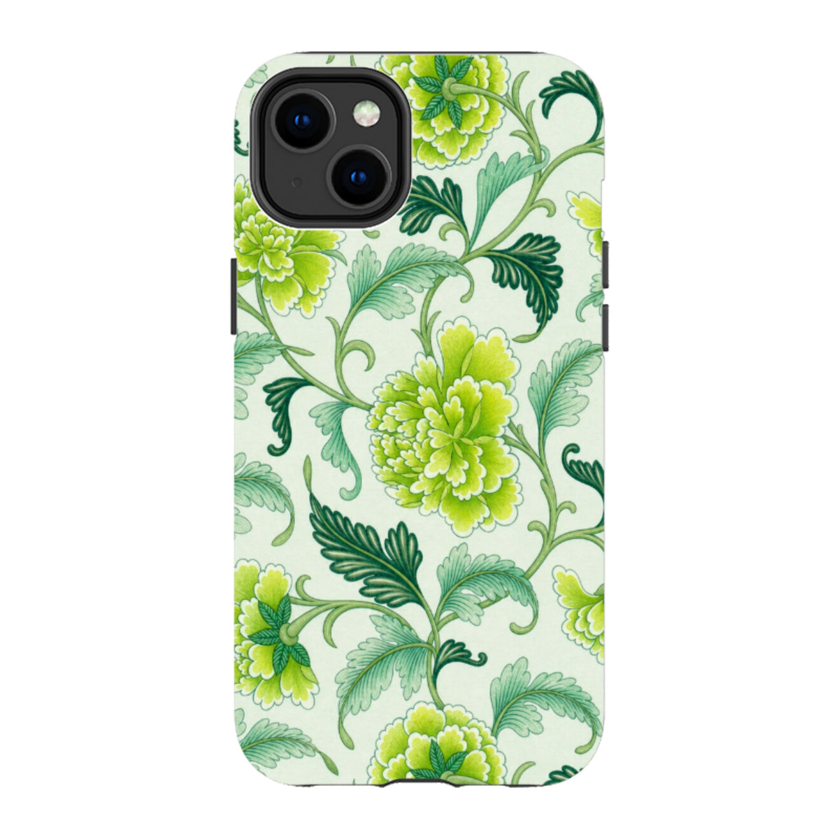 iPhone Tough Case - Sage Green Chinoiserie
