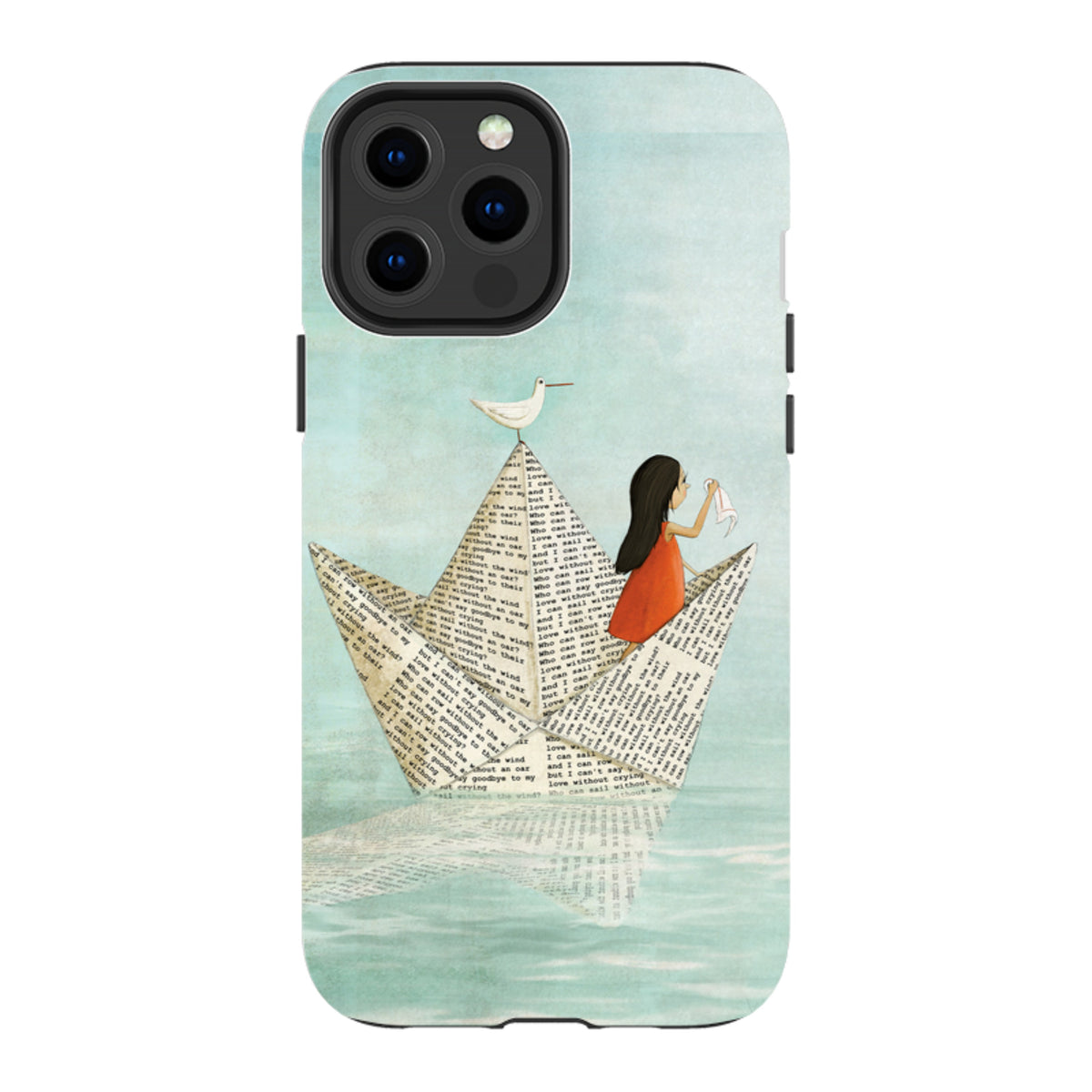 iPhone Tough Case - Sail Without A Wind By Maja Lindberg