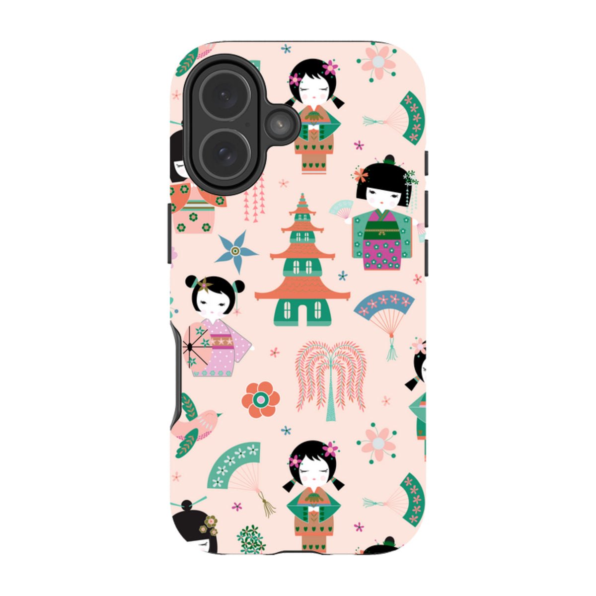 iPhone Tough Case - Sakura II By Suzy Taylor