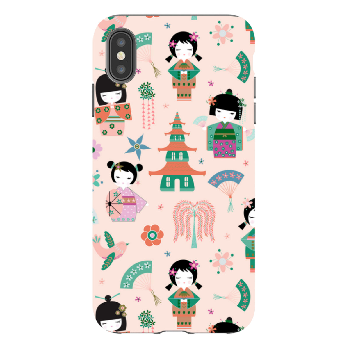 iPhone Tough Case - Sakura II By Suzy Taylor