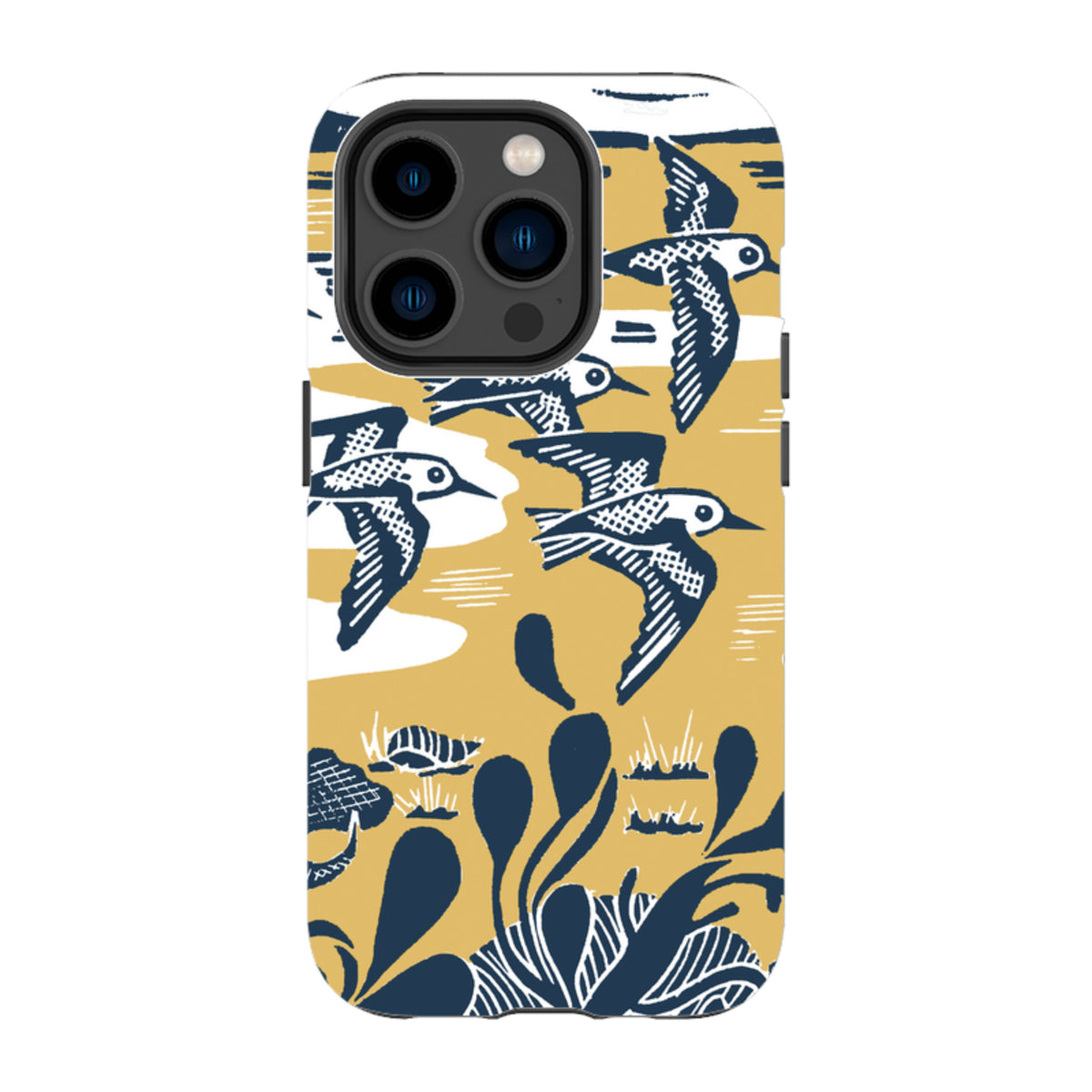 iPhone Tough Case - Sanderlings At The Shore By Kate Heiss