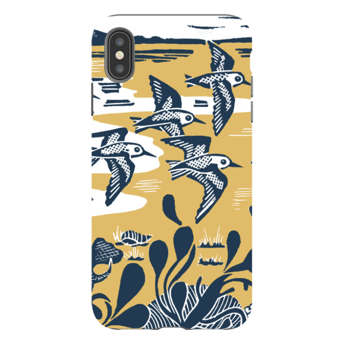 iPhone Tough Case - Sanderlings At The Shore By Kate Heiss