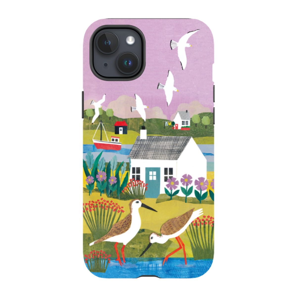 iPhone Tough Case - Sandpiper By Tracey English