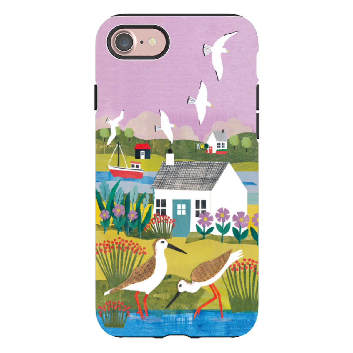 iPhone Tough Case - Sandpiper By Tracey English