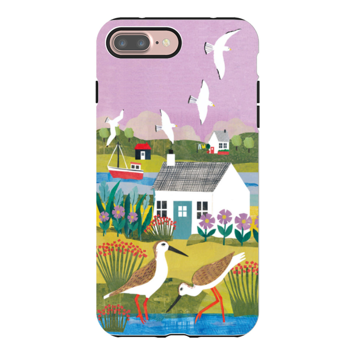 iPhone Tough Case - Sandpiper By Tracey English