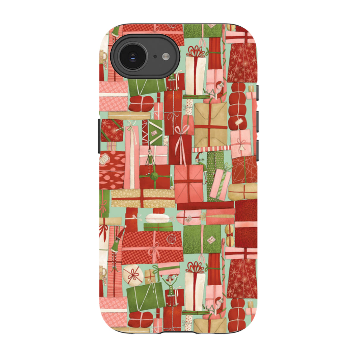 iPhone Tough Case - Santas Helpers By Maja Lindberg