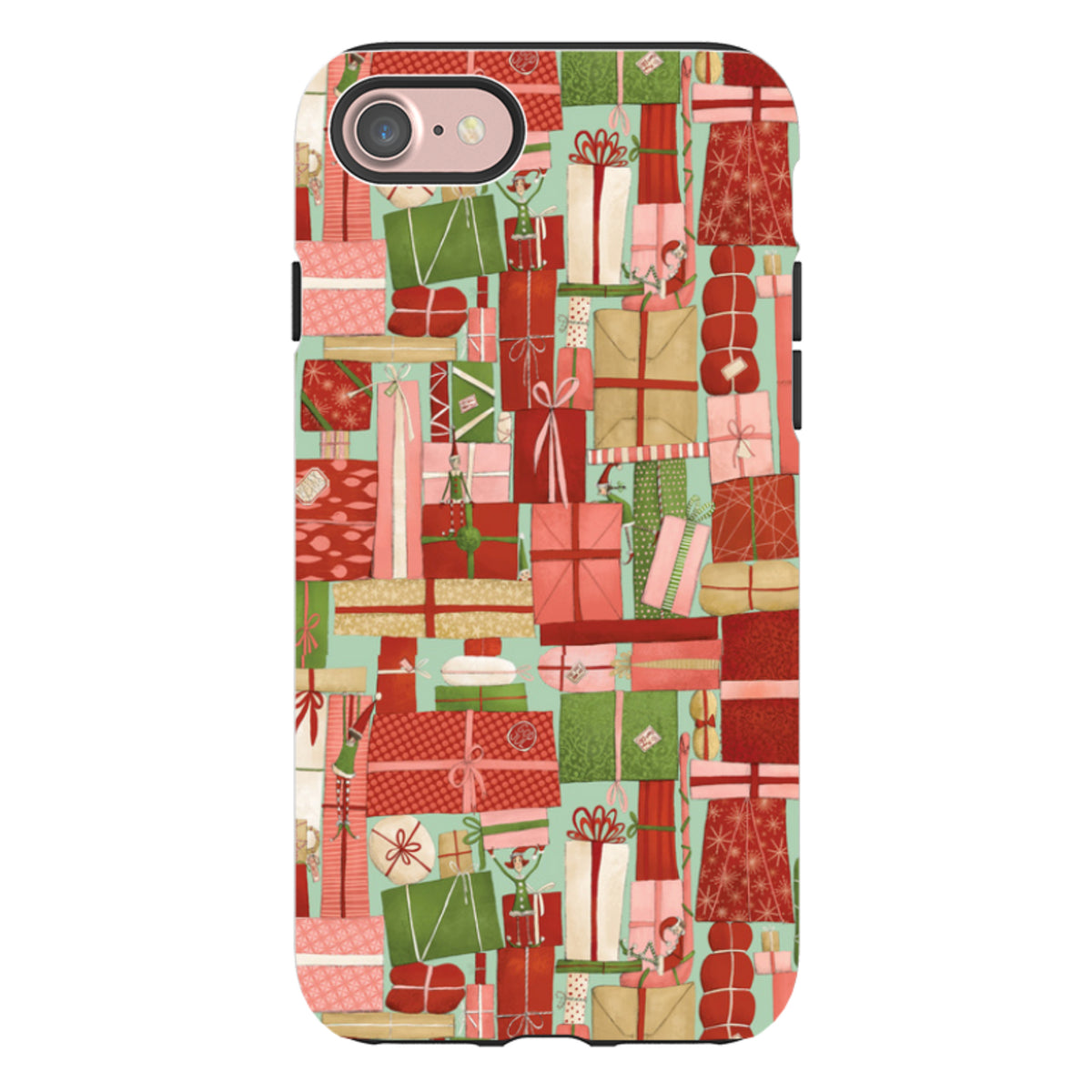 iPhone Tough Case - Santas Helpers By Maja Lindberg