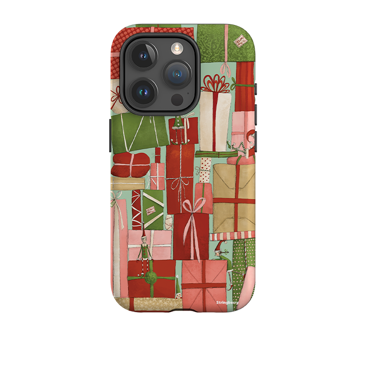 iPhone Tough Case - Santas Helpers II By Maja Lindberg