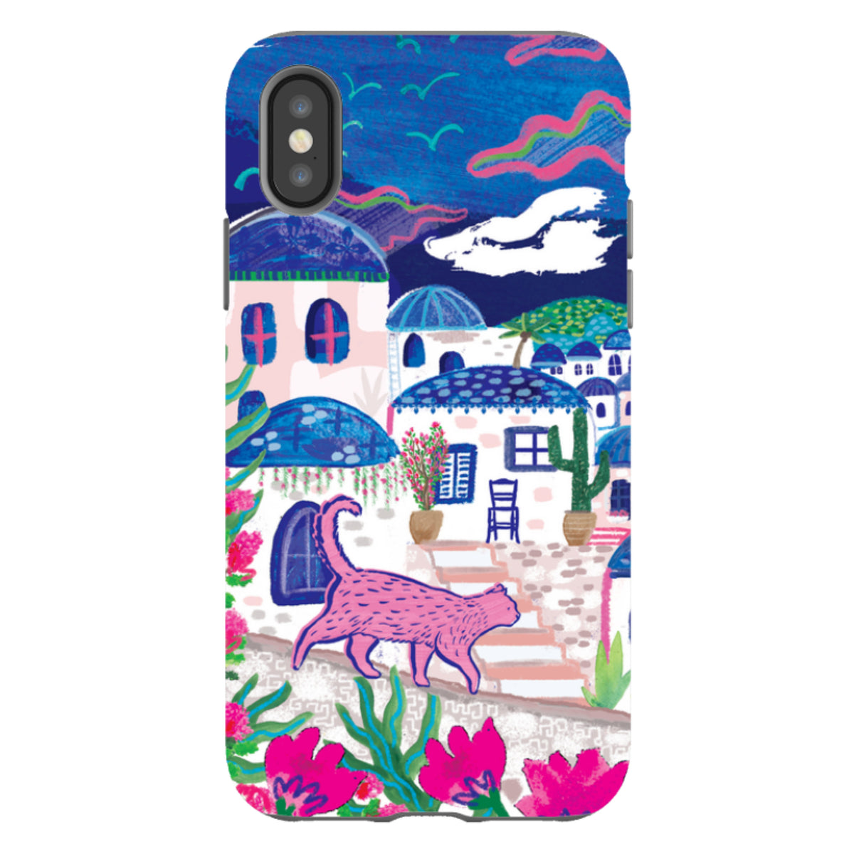 iPhone Tough Case - Sapphire Seas By Emma Frances Grant