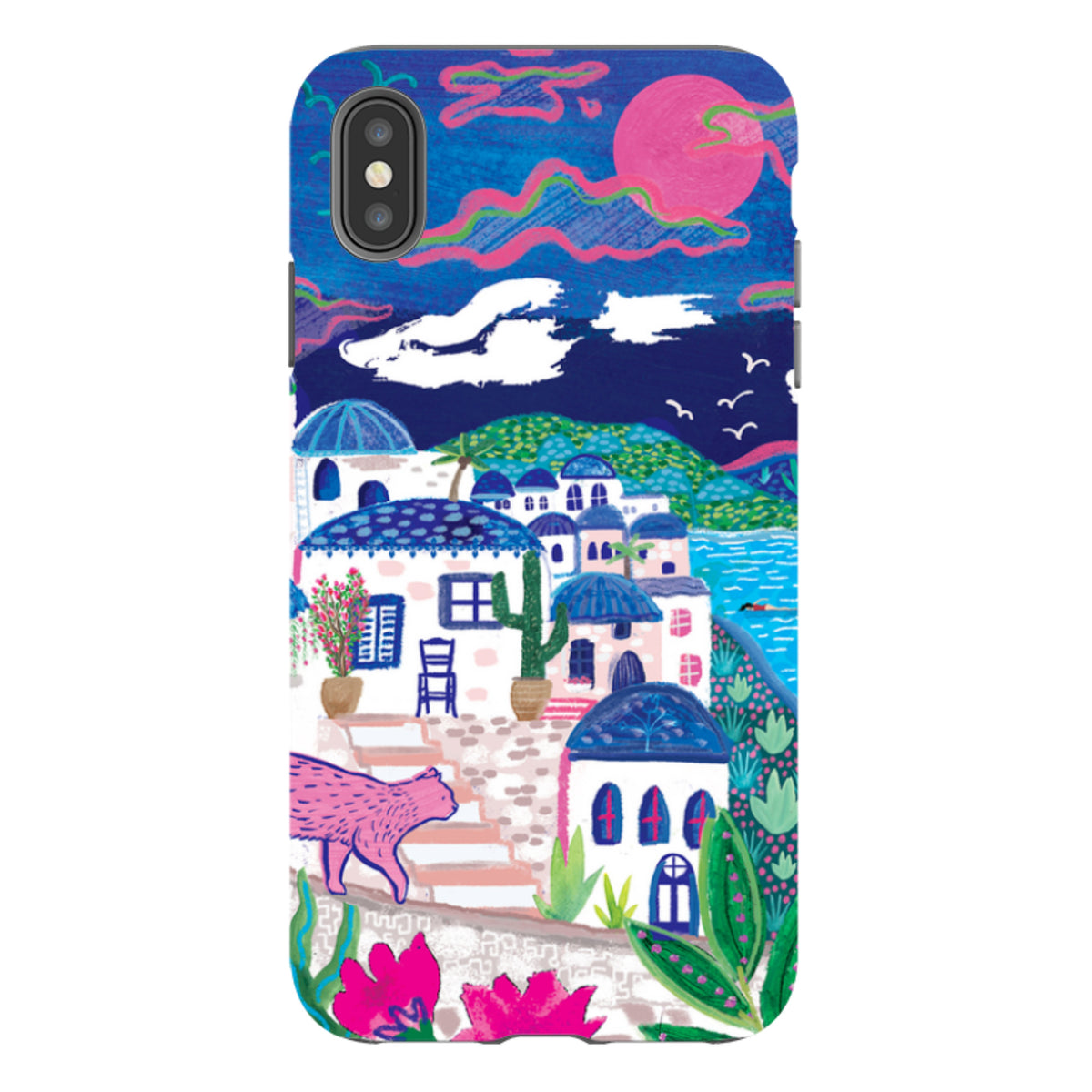 iPhone Tough Case - Sapphire Seas II By Emma Frances Grant