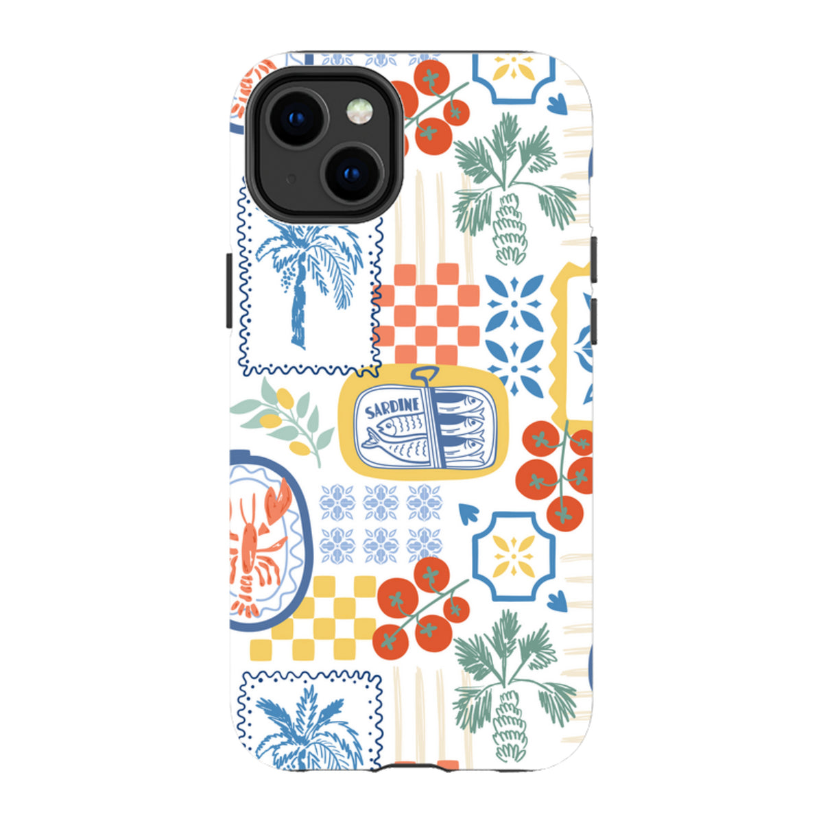 iPhone Tough Case - Sardine Tins
