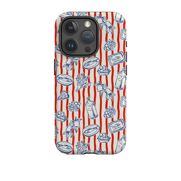 iPhone Tough Case - Sardines and Gin II