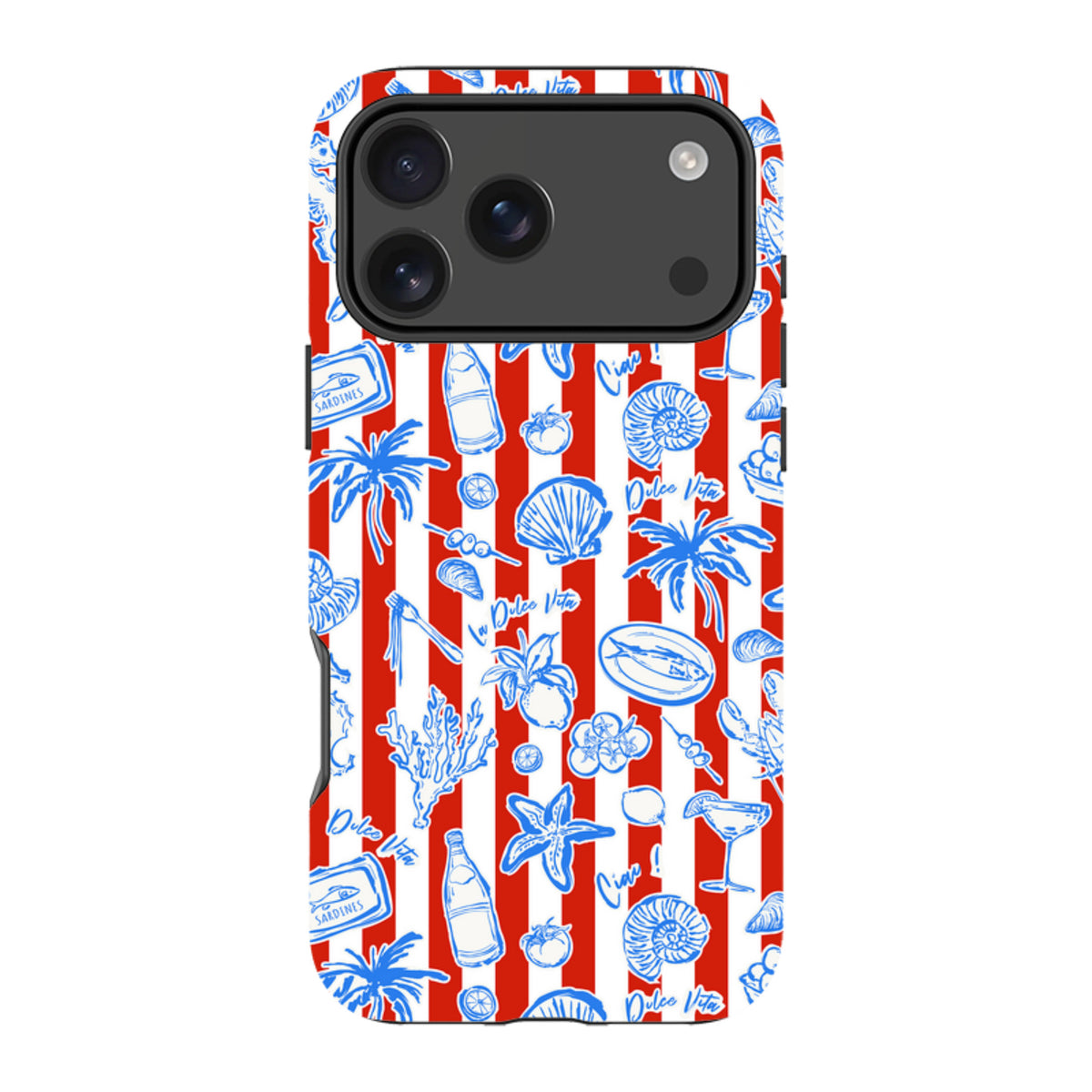 iPhone Tough Case - Sardines and Gin III