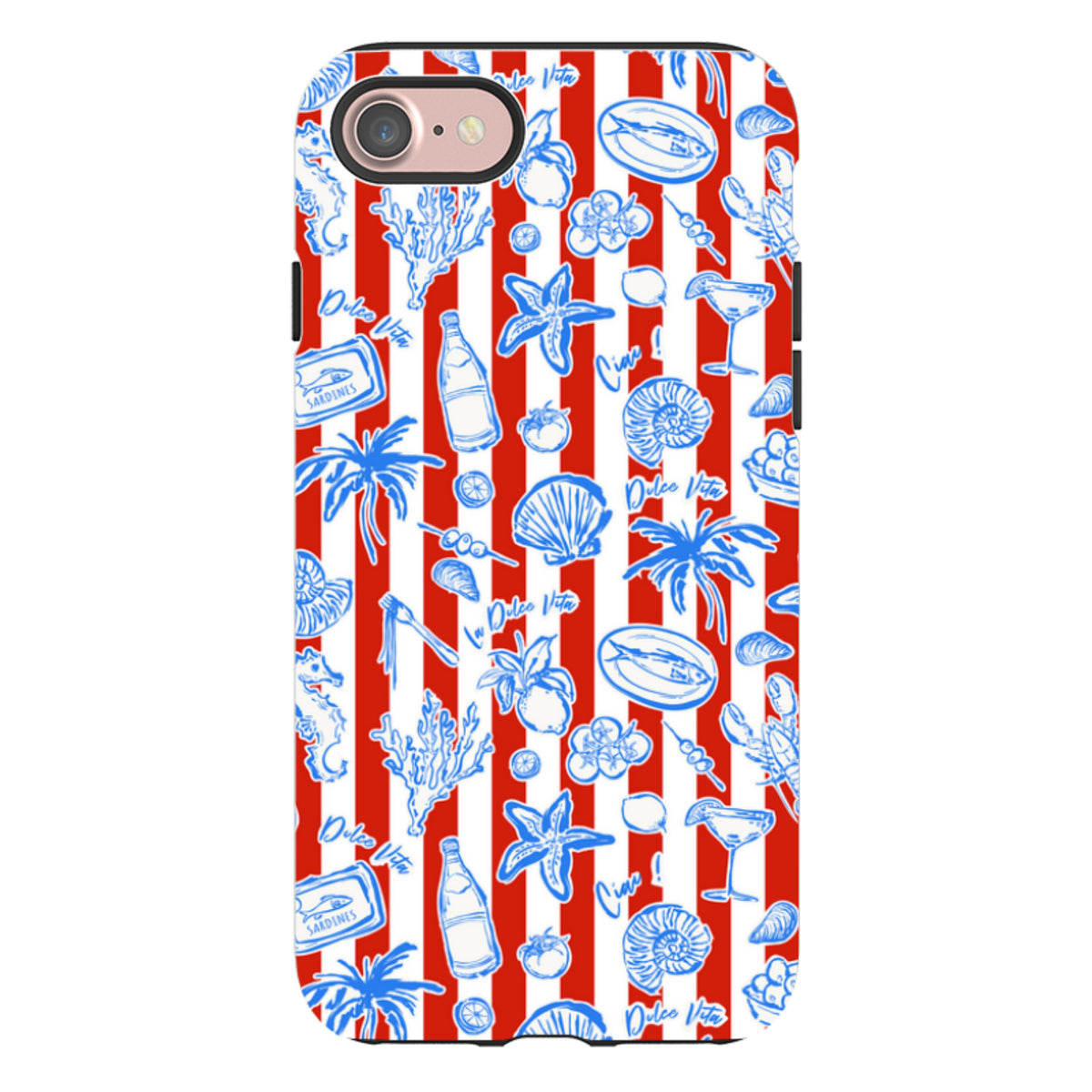 iPhone Tough Case - Sardines and Gin III