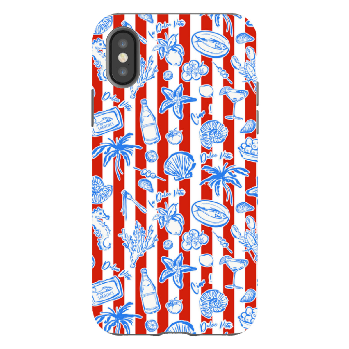 iPhone Tough Case - Sardines and Gin III