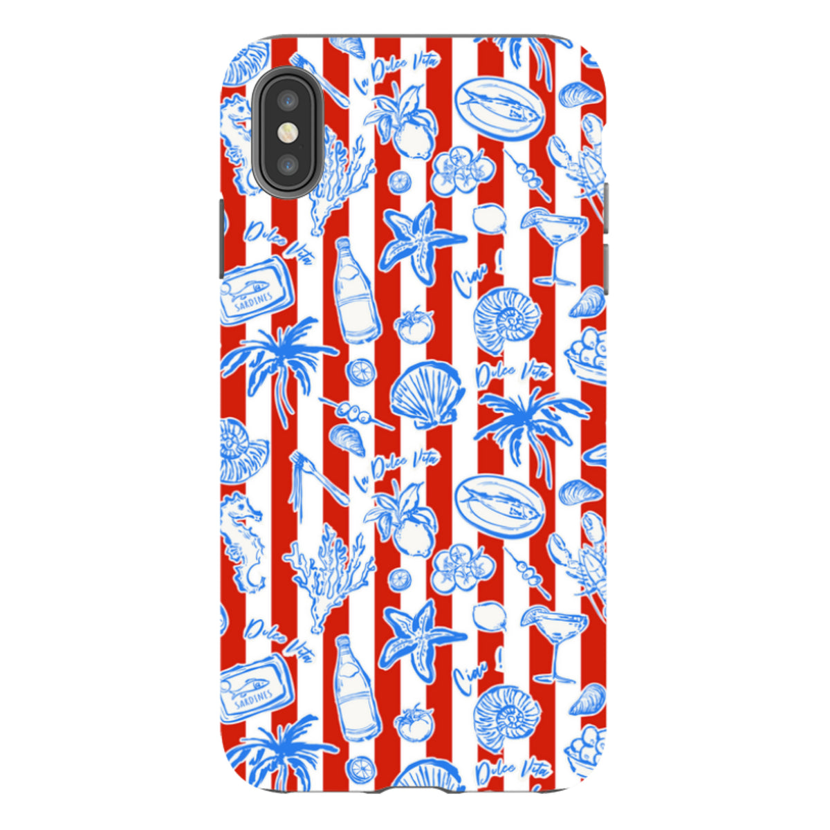 iPhone Tough Case - Sardines and Gin III