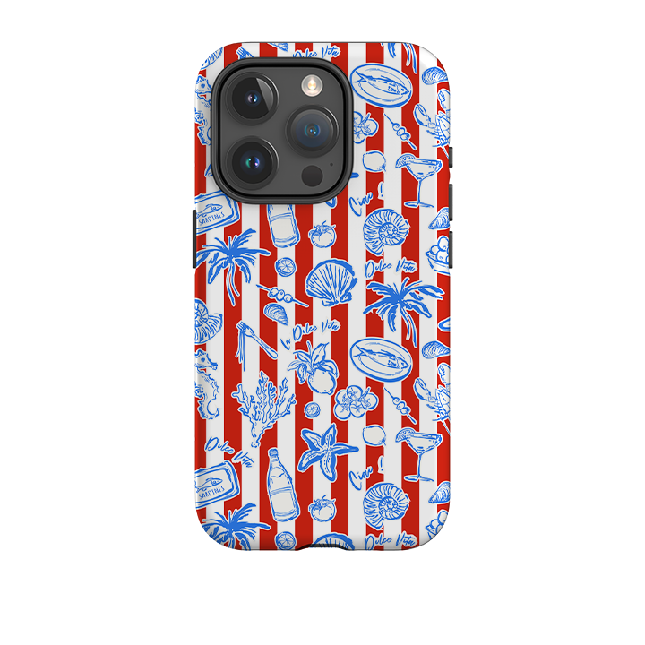 iPhone Tough Case - Sardines and Gin III