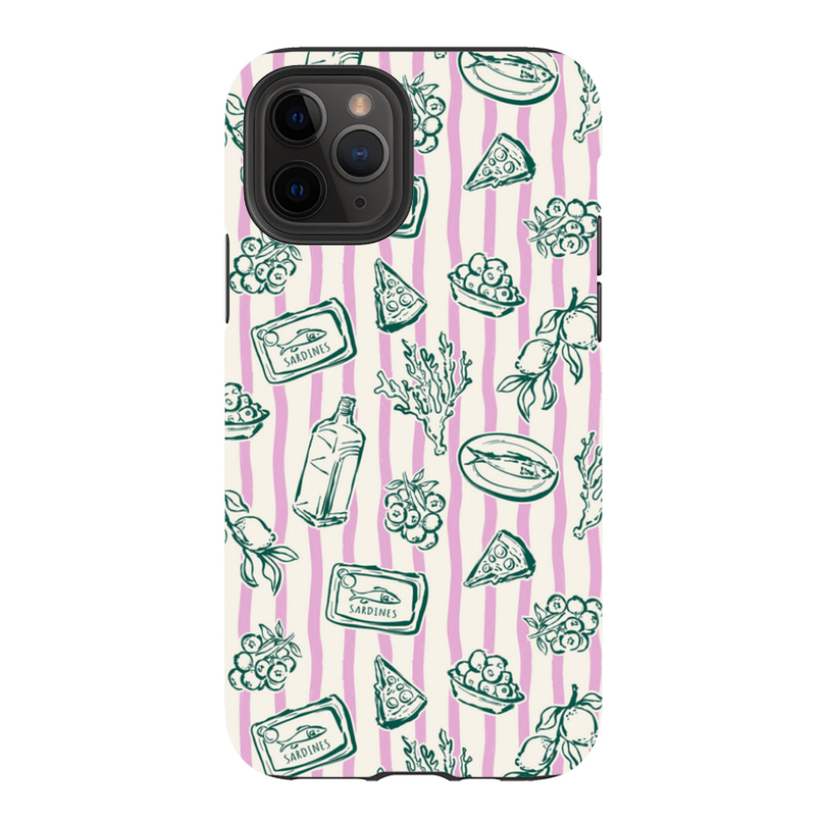 iPhone Tough Case - Sardines and Gin