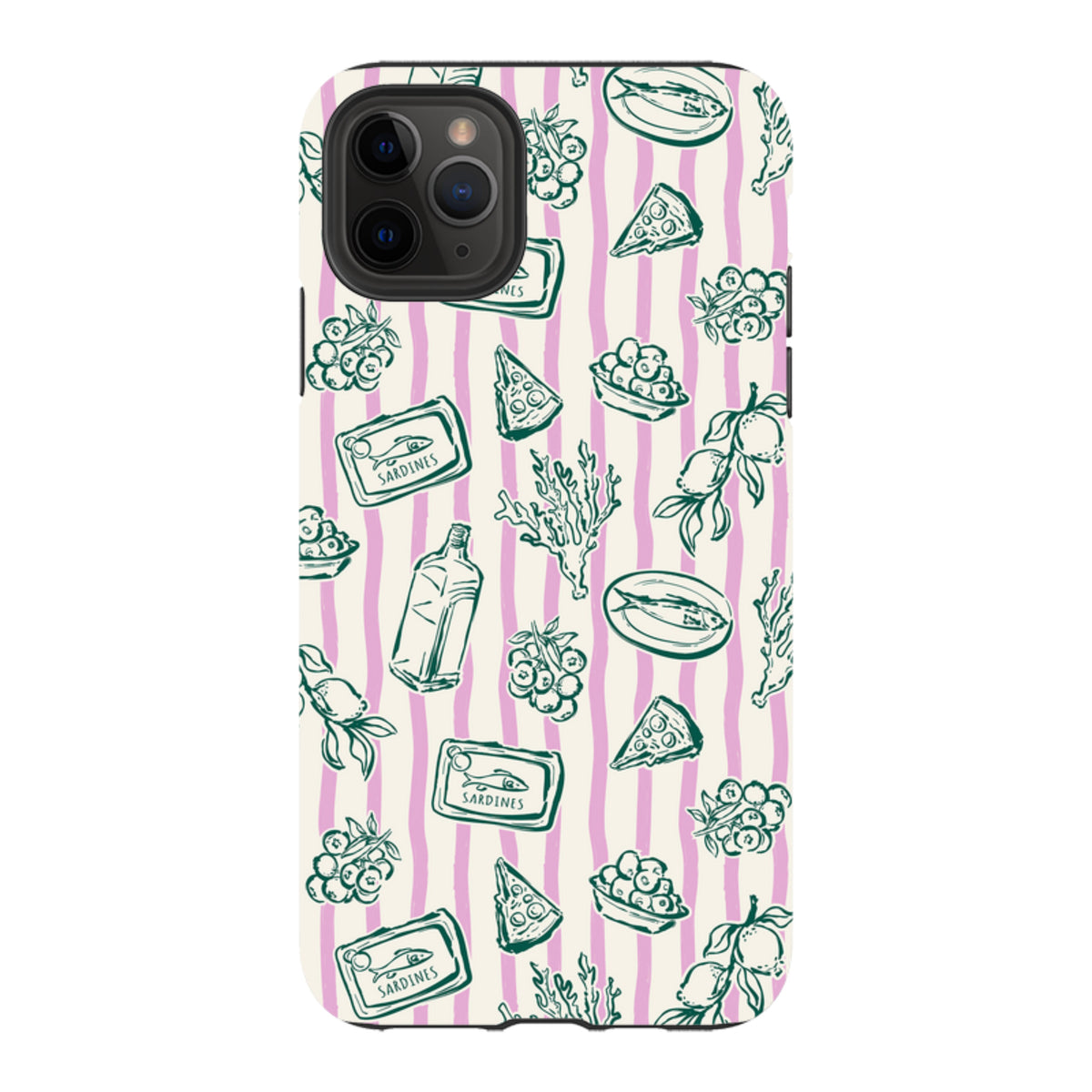iPhone Tough Case - Sardines and Gin