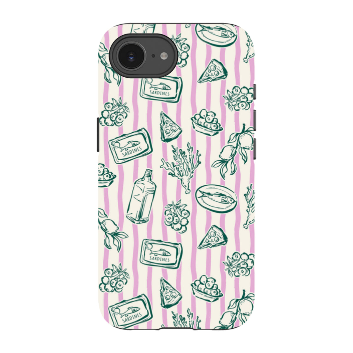 iPhone Tough Case - Sardines and Gin