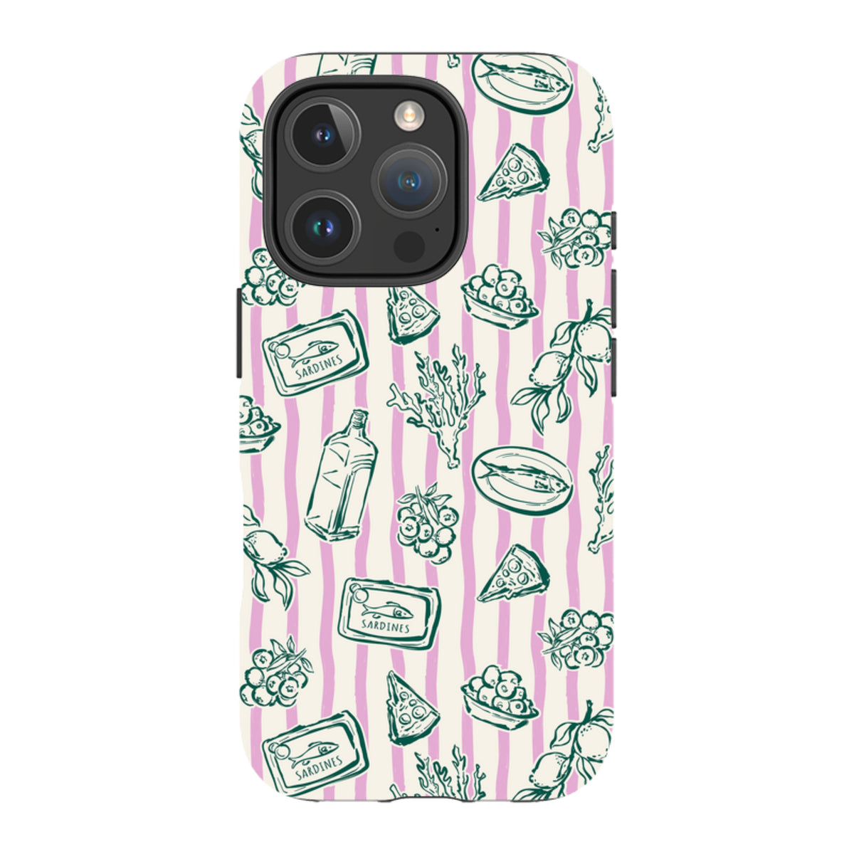 iPhone Tough Case - Sardines and Gin