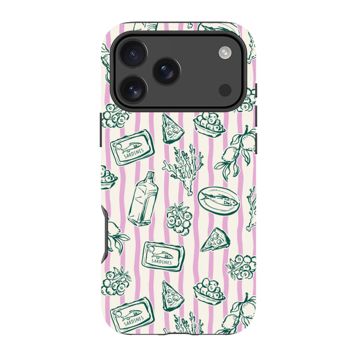 iPhone Tough Case - Sardines and Gin