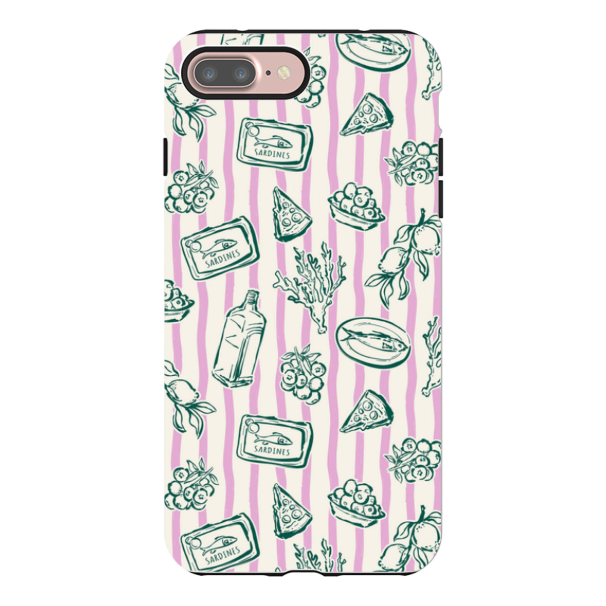 iPhone Tough Case - Sardines and Gin
