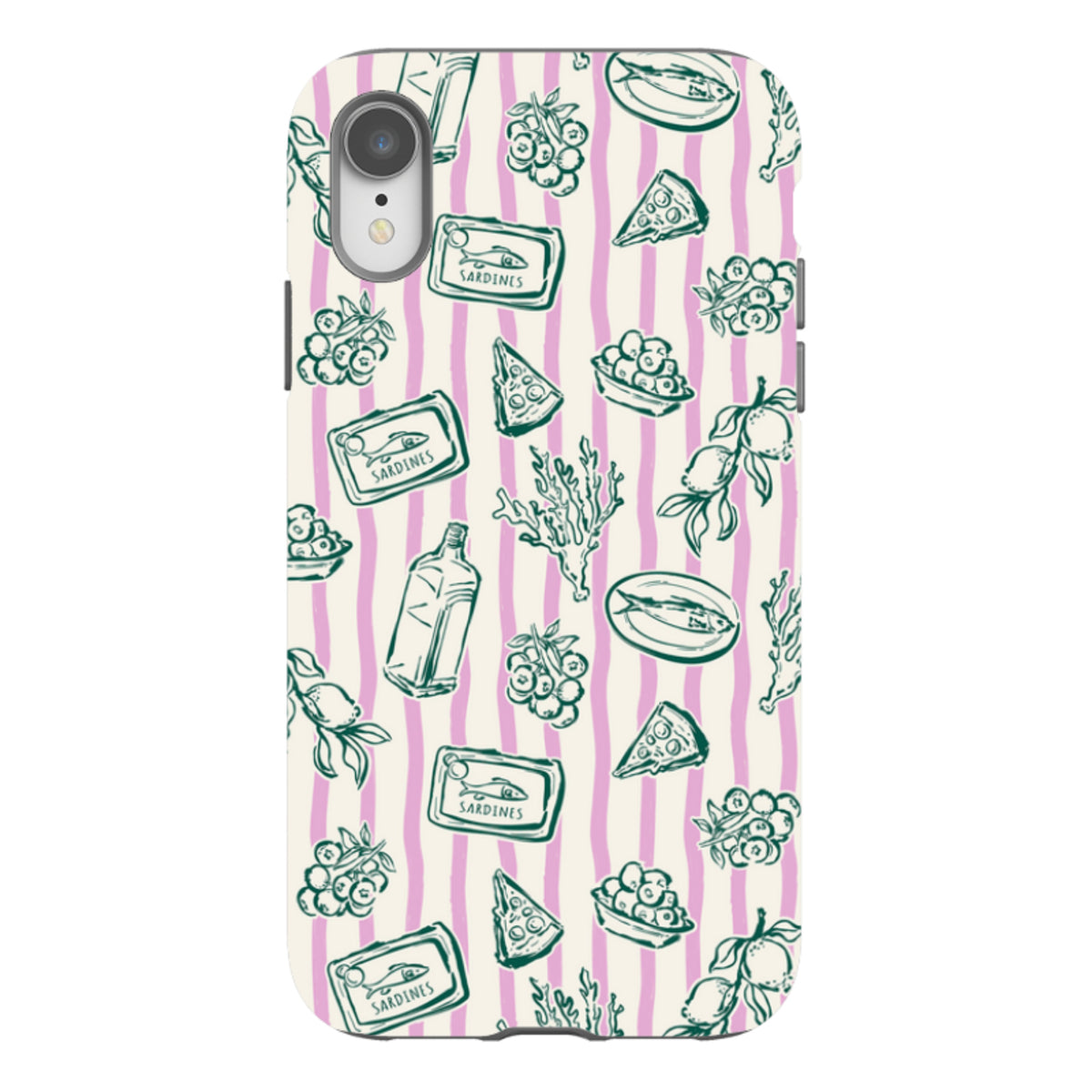 iPhone Tough Case - Sardines and Gin