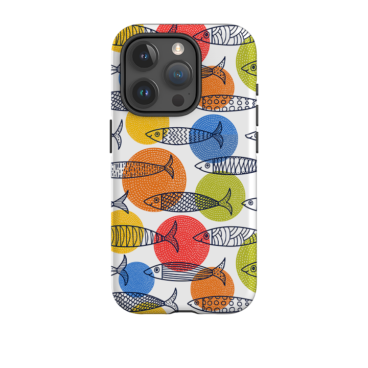 iPhone Tough Case - Sardines In Colour