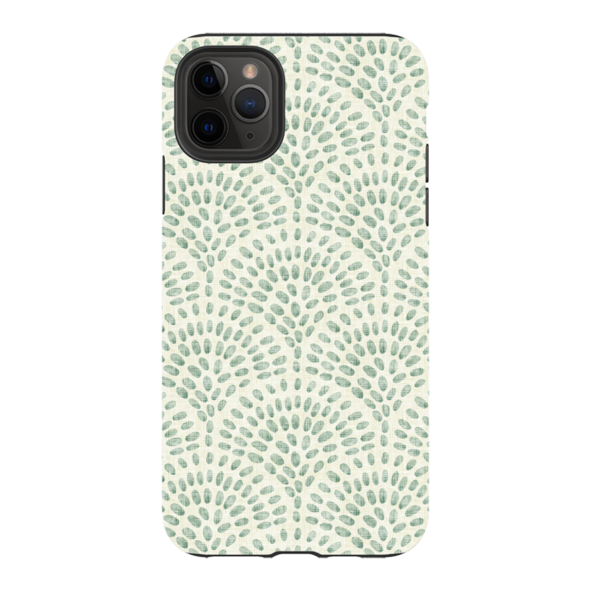 iPhone Tough Case - Scallop - Salbeigrün von Katherine Quinn