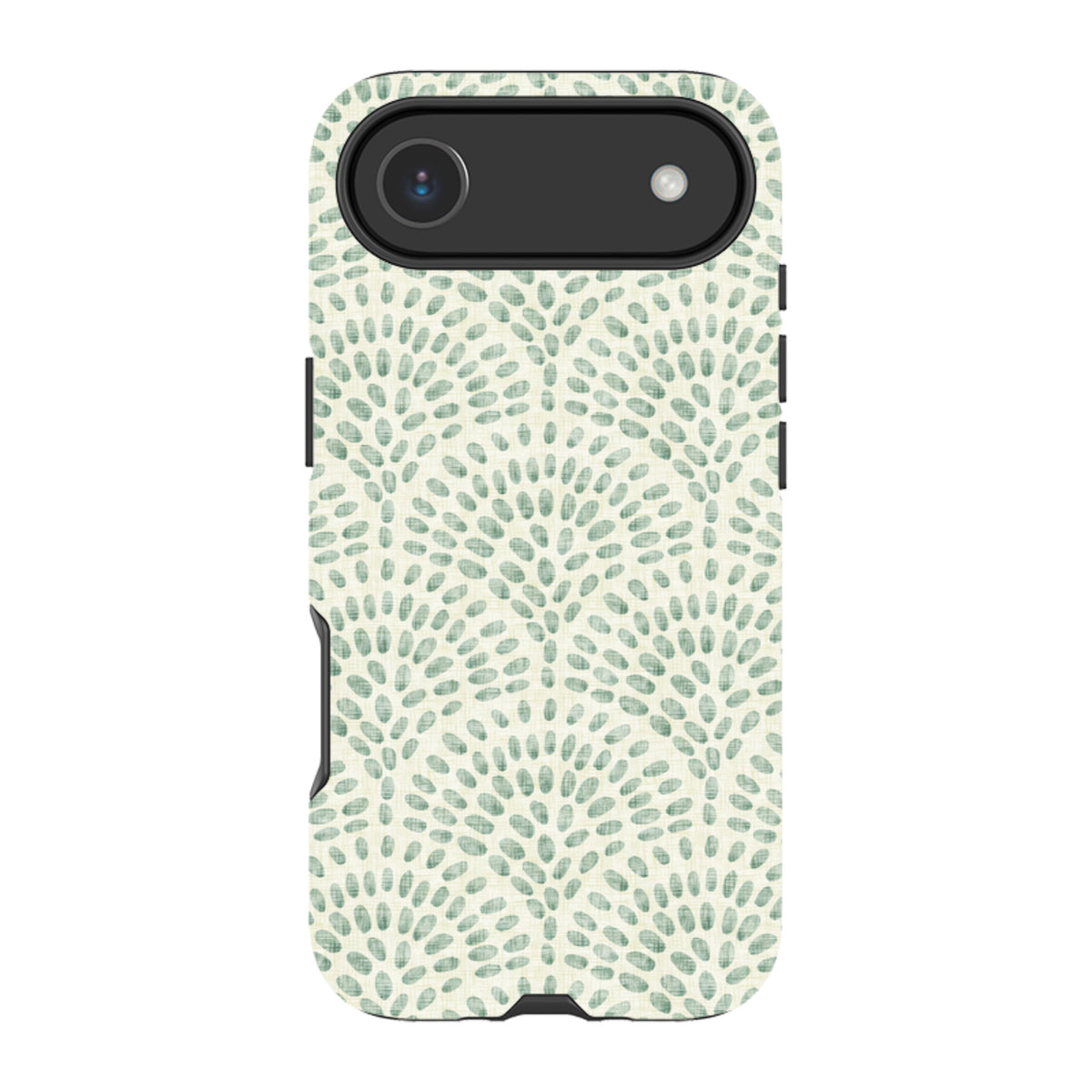 iPhone Tough Case - Scallop - Salbeigrün von Katherine Quinn