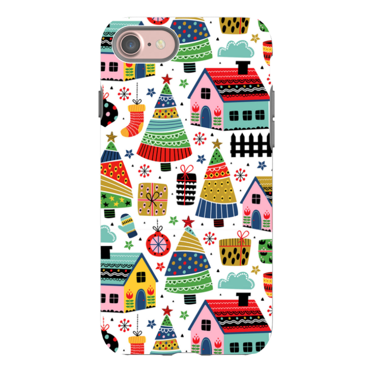 iPhone Schutzhülle - Skandi-Weihnachten