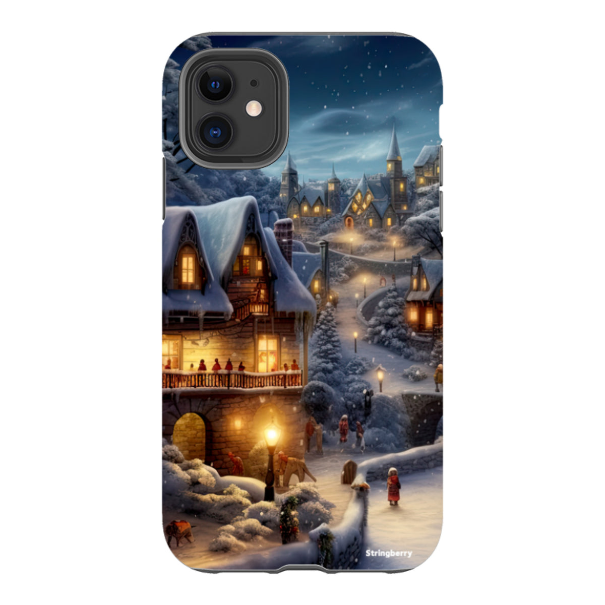 iPhone Tough Case - Scandinavian Winter Night