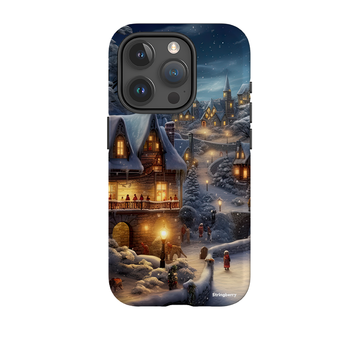 iPhone Tough Case - Scandinavian Winter Night