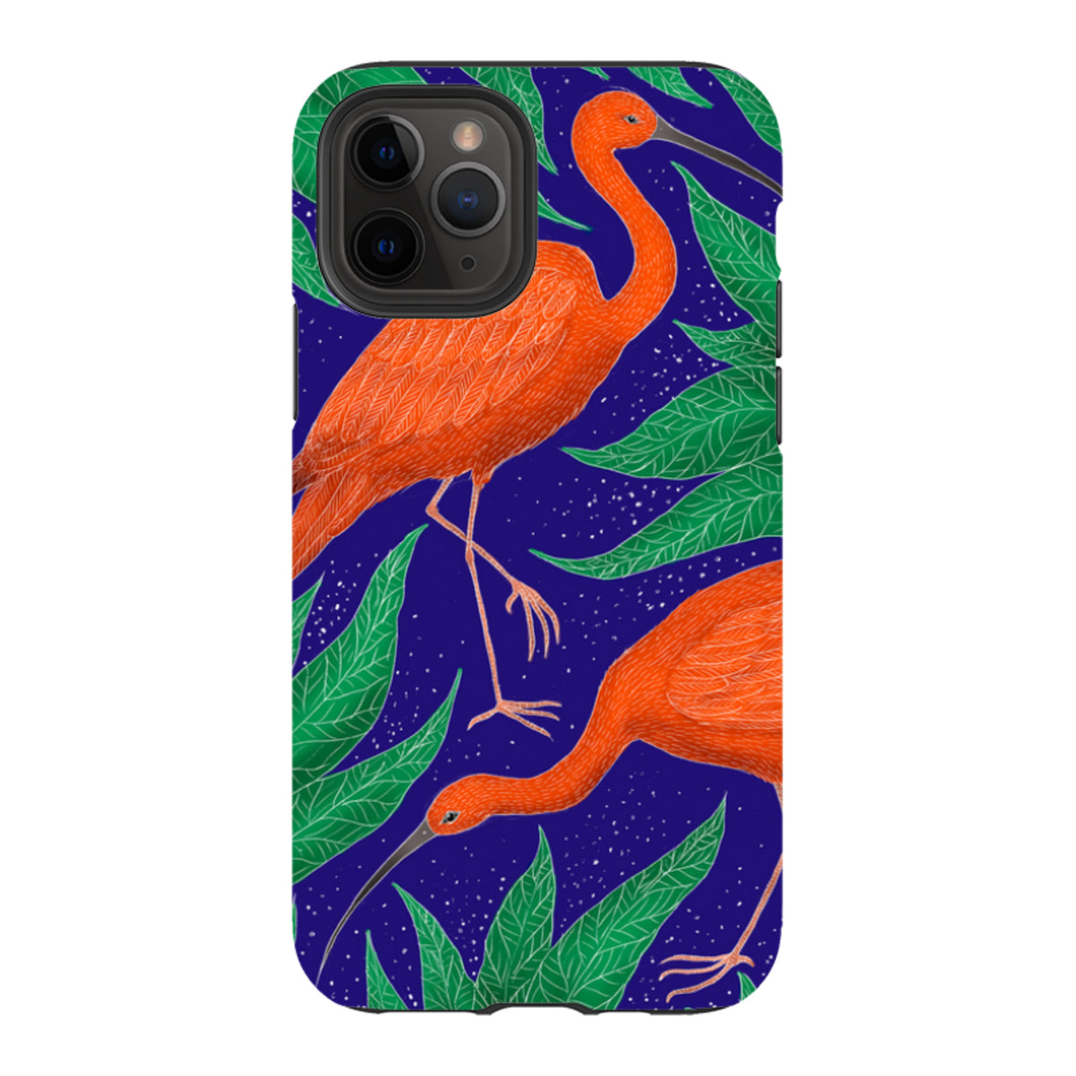 iPhone Tough Case - Scarlet Ibis By Catherine Rowe