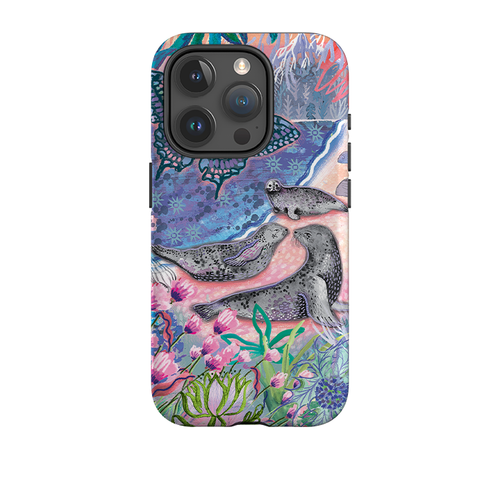 iPhone Tough Case - Scenic Seals Of Norfolk By Emma Frances Grant